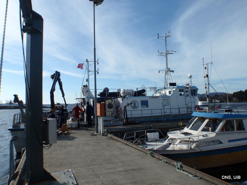 F/F Hans Brattstrøm, en av UiB's båter
