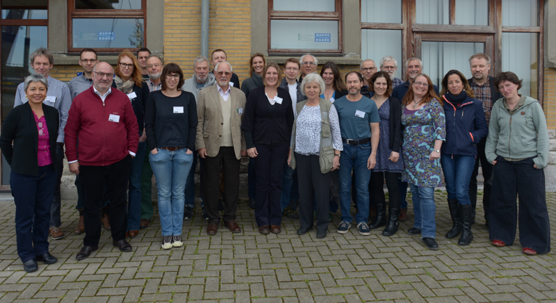 Participants at the workshop. Photo: AHS Tandberg (with help from ? at VLIZ)